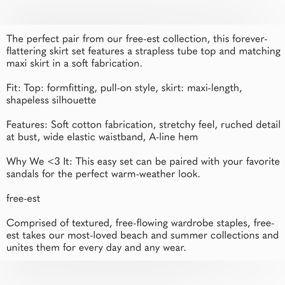 NWT Free People Serenity Set - M - Picture 9 of 9